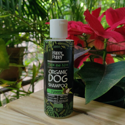 Happy Puppy Organic Anti-Tick Neem Shampoo, 200ml