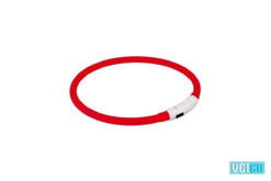 Trixie, USB Flash Light Ring Collar – Red