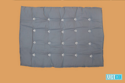 We Exist Charcoal Grey & Cornflower Blue Reversible Bed