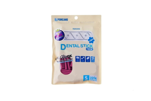Forcans Dog Dental Stick Fresh With Blueberry (Large Star), 220gms