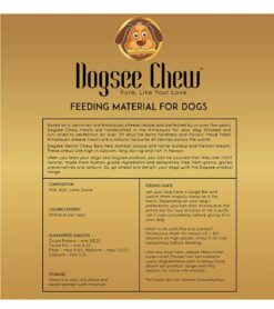 Large Bars Long-Lasting Dental Chews for Large Dogs