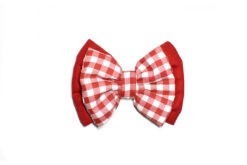 Mutt Ofcourse Cherry Red Dog Bow