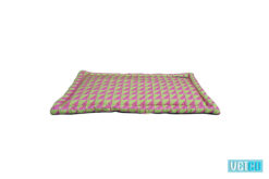 Mutt Ofcourse Green & Pink Water Color Dog Mat