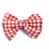Mutt Ofcourse Checkmate Red Bow Tie