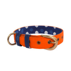 Pet Wale Orange Belt Dog Collar