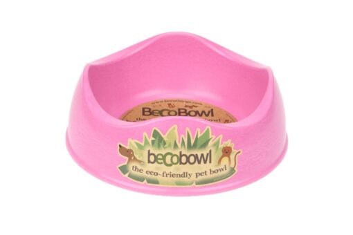 Beco Pets Eco Friendly Dog Bowl - Pink