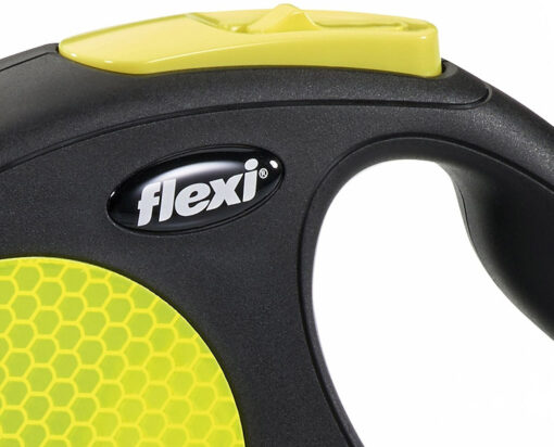 Flexi Neon Retractable Tape Dog Leash