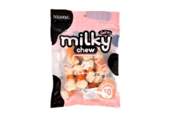 Dogaholic Milky Chew Dog Treats - Bone Style - Chicken