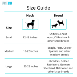 mutt of course collar Size Guide
