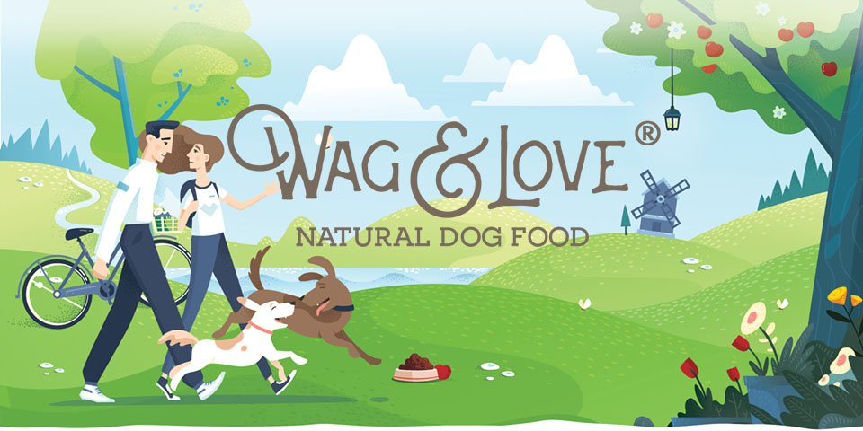 Wag & Love Adult Vigor Grain Free Dry Dog Food (Large & Giant Breeds)