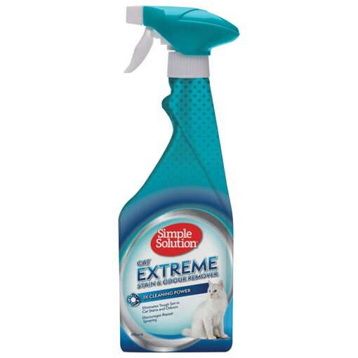 Simple Solution Cat Extreme Stain & Odor Remover Spray, 500 ml