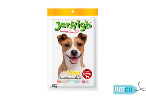 JerHigh Liver Stick Dog Treats with Real Chicken, 70 gms