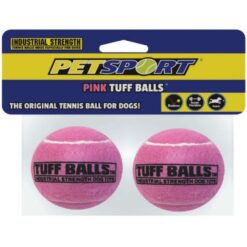 Petsport Tuff Ball Dog Toy 2 Pack - Pink