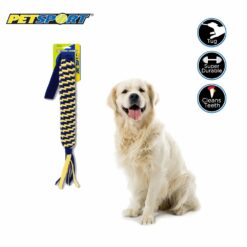 Petsport Twisted Chews Spring Tug Dog Toy