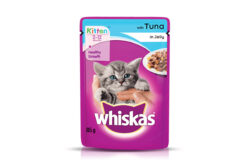 Whiskas Wet Meal Tuna in Jelly for Kittens, (6 x 85g)