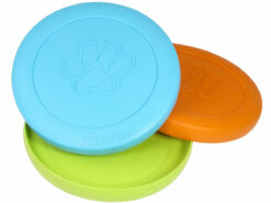 West Paw Zogoflex Zisc Frisbee Dog Toy - Tangerine