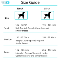 Zee Dog Soft Walk Size guide vetco