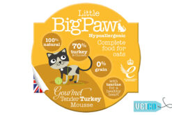 Little BigPaw Gourmet Tender Duck Mousse Wet Cat Food (Pack of 8)