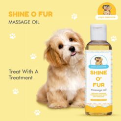 Papa Pawsome Shine O' Fur Massage Oil for Dogs