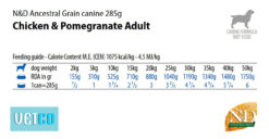 Farmina N&D Ancestral Grain Adult Wet Dog Food Chicken & Pomegranate (Medium & Maxi Breeds), 285 gms