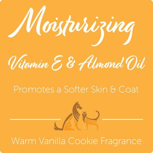 Nootie Warm Vanilla Cookie Moisturizing Formula Dog & Cat Shampoo, 473 ml