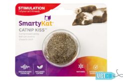 SmartyKat Catnip Kiss Compressed Catnip Ball Cat Toy 1