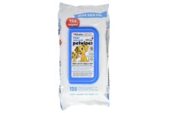 Petkin Daily Pet Wipes Fresh Scent Dog & Cat Wipes, 125 count