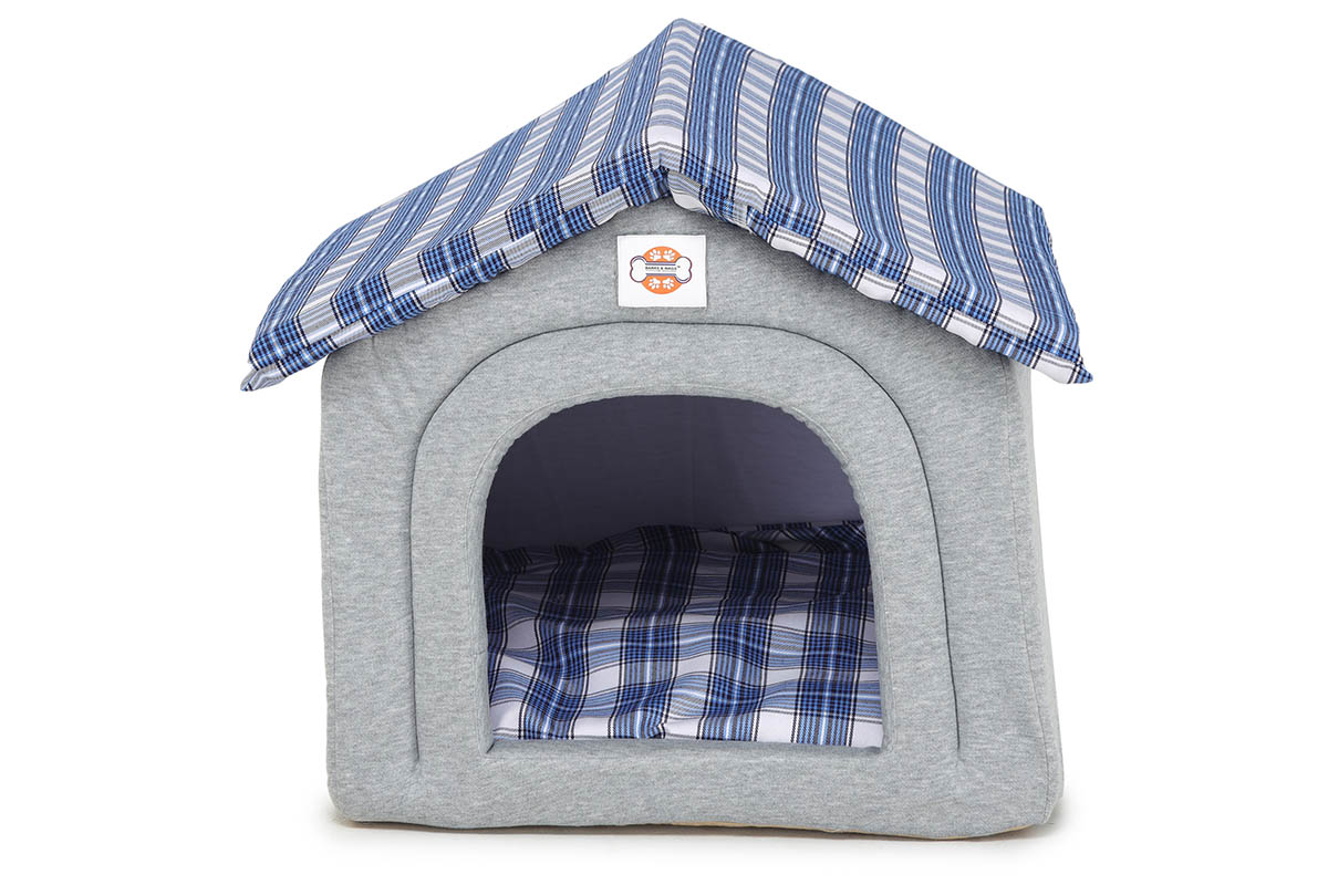 Barelove Portable Small Pet House Soft Bed Cat Dog Pet House Washable with Removable Cushion 