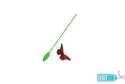 Petstages Butterfly Chase Wand Cat Toy
