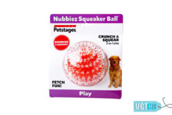 Petstages Nubbiez Squeaker Ball Dog Toy - Large