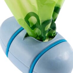 Beco Pets Sustainable Bamboo Poop Bag Dispenser - Blue