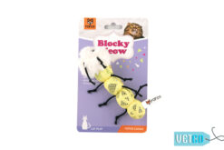 FOFOS Blocky Meow Worm Cat Toy
