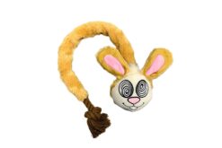 FOFOS Forest Eye Rabbit Rope Dog Toy