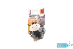 FOFOS Pull String Mouse Catnip Cat Toy - White
