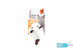 FOFOS Pull String Mouse Catnip Cat Toy – White