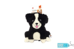 FOFOS Puppy Home Fluffy Collie Stuffing Free Dog Toy