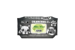 Absorb Plus Aloe Vera Charcoal Pet Wipes, 80 Count