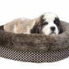 Barks & Wags Doggy Den Covered Cat & Dog Bed