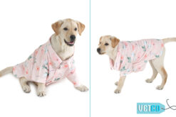 Barks & Wags Pink Floral Dog Shirt