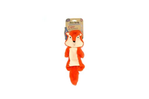 Beco Pets Chad the Chipmunk Stuffing Free Dog Toy