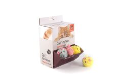 FOFOS Ball Box Rattle Cat Toy