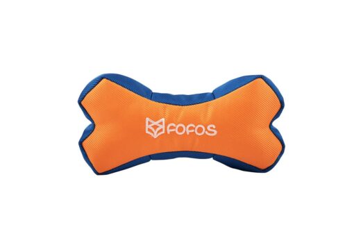 FOFOS Born Wild Bone Orange Dog Toy
