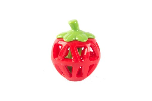 FOFOS Fruity-Bites Treat Dispensing Strawberry Dog Toy