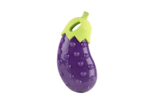 FOFOS Vegi-Bites Eggplant Dog Toy - Large