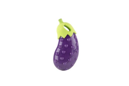 FOFOS Vegi-Bites Eggplant Dog Toy - Small