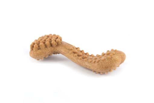 FOFOS Woodplay Brush Bone Dog Toy