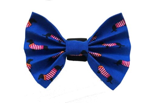 FTFK Woof Parade Bow Tie For Dogs - Blue