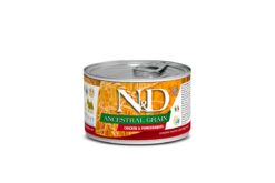 Farmina N&D Low Grain Adult Wet Dog Food Chicken & Pomegranate (Small & Mini Breeds), 140 gms