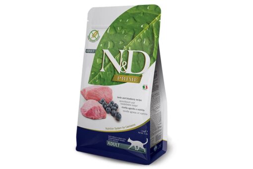 Farmina N&D Prime Grain Free Lamb & Blueberry Adult Cat Food