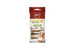 Gnawlers Bone Dog Treat Chicken Flavour - Small, 180 gms (Pack of 2)